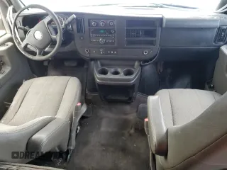2011 Chevrolet Express Passenger 1LT with VIN 1GAZG1FGXB1106362, listed as a Copart auction lot 55584285 with 250,862 mi miles and Salvage title. Bid and sale history available at DreamBid. Image 8.
