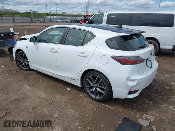 2014 Lexus CT 200h z VIN JTHKD5BH4E2198864, wystawiony jako IAAI lot #42083972 z przebiegiem 148 555 mil mil oraz . Historia ofert i sprzedaży dostępna na DreamBid. Obrazek 3.