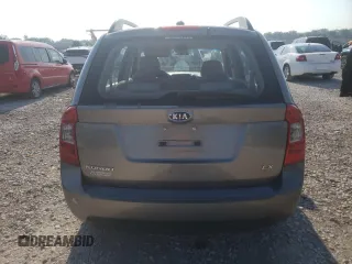 2009 Kia Rondo LX Base with VIN KNAFG528697282779, listed as a Copart auction lot 58926614 with 115,355 mi miles and Salvage Title. Bid and sale history available at carsss.com. Image 6.