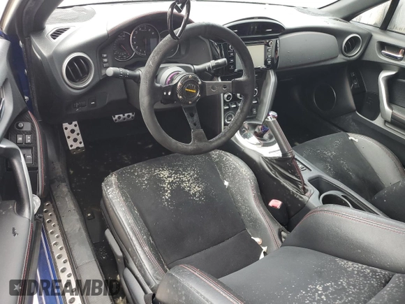 2017 Subaru BRZ Limited with VIN JF1ZCAC14H8600791, listed as a Copart auction lot 76173924 with 0 mi miles and Salvage Title. Bid and sale history available at carsss.com. Image 8.