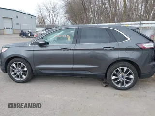 2015 Ford Edge Titanium with VIN 2FMPK4K81FBB77114, listed as a IAAI auction lot 41889975 with 106,282 mi miles. Bid and sale history available at carsss.com. Image 14.