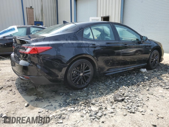 2025 Toyota Camry LE z VIN 4T1DAACKXSU089259, wystawiony jako Copart lot #59180765 z przebiegiem 9 242 mil mil oraz Czysty tytuł • Clean title. Historia ofert i sprzedaży dostępna na DreamBid. Obrazek 3.