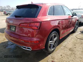 2018 Audi SQ5 Prestige with VIN WA1C4AFY9J2052733, listed as a Copart auction lot 44682114 with 132,624 mi miles and . Bid and sale history available at DreamBid. Image 3.