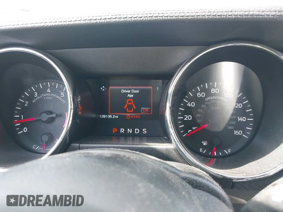 2015 Ford Mustang V6 with VIN 1FATP8EM3F5427080, listed as a IAAI auction lot 42507748 with 139,136 mi miles and . Bid and sale history available at DreamBid. Image 7.