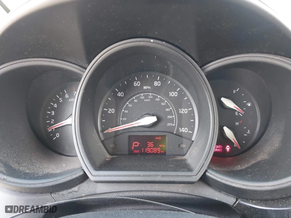 2016 Kia Rio LX with VIN KNADM4A30G6681920, listed as a IAAI auction lot 41770771 with 119,089 mi miles. Bid and sale history available at carsss.com. Image 7.