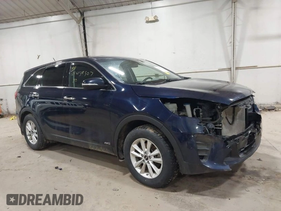 2020 Kia Sorento LX with VIN 5XYPGDA34LG686603, listed as a IAAI auction lot 41459507 with 79,364 mi miles. Bid and sale history available at carsss.com. Image 1.