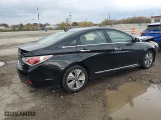 2014 Hyundai Sonata Hybrid with VIN KMHEC4A45EA106673, listed as a Copart auction lot 79225234 with 95,249 mi miles and Salvage Title. Bid and sale history available at carsss.com. Image 3.