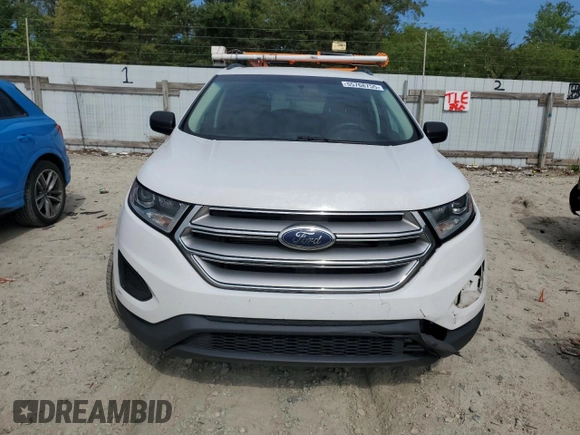 2015 Ford Edge SE with VIN 2FMTK4G80FBC08229, listed as a Copart auction lot 55768755 with 165,368 mi miles and Salvage title. Bid and sale history available at DreamBid. Image 5.