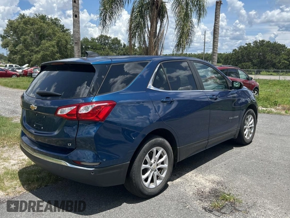 2021 Chevrolet Equinox LT with VIN 3GNAXJEV6ML378169, listed as a Copart auction lot 60899005 with 98,349 mi miles and Clean title. Bid and sale history available at DreamBid. Image 4.