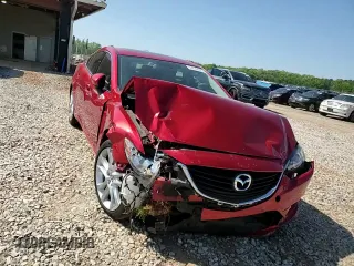 2015 Mazda 6 i Touring with VIN JM1GJ1V55F1210148, listed as a Copart auction lot 52235465 with 64,908 mi miles and Salvage Title. Bid and sale history available at carsss.com. Image 11.