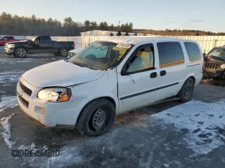 2008 Chevrolet Uplander LS with VIN 1GNDV23WX8D186821, listed as a Copart auction lot 41463485 with 165,027 mi miles and Salvage Title. Bid and sale history available at carsss.com. Image 1.