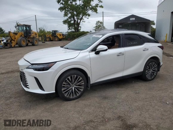 2023 Lexus RX with VIN 2T2BAMCA6PC029080, listed as a Copart auction lot 72990054 with 23,804 mi miles and Clean Title. Bid and sale history available at carsss.com. Image 1.