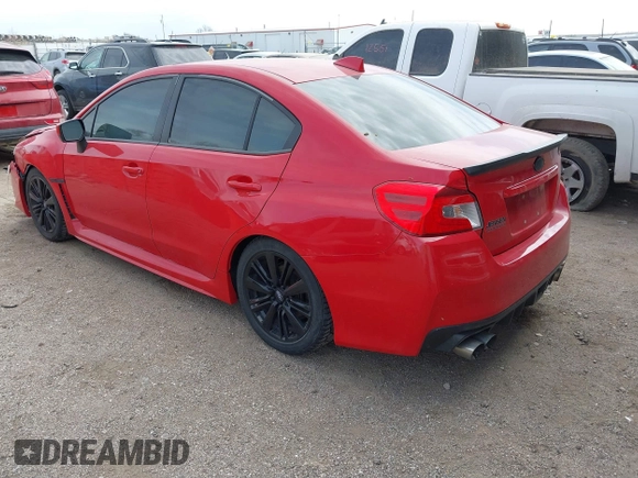 2016 Subaru WRX with VIN JF1VA1B69G9834421, listed as a IAAI auction lot 41811921 with 57,964 mi miles. Bid and sale history available at carsss.com. Image 3.
