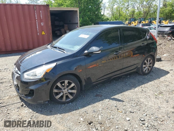 2014 Hyundai Accent SE with VIN KMHCU5AE2EU178139, listed as a Copart auction lot 55231825 with 171,608 mi miles and Clean Title. Bid and sale history available at carsss.com. Image 1.