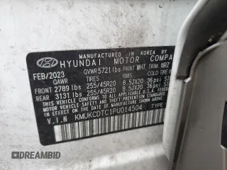2023 Genesis GV60 Advanced z VIN KMUKCDTC1PU014504, wystawiony jako Copart lot #68915134 z przebiegiem 22 430 mil mil oraz Szkody całkowita. Historia ofert i sprzedaży dostępna na DreamBid. Obrazek 14.