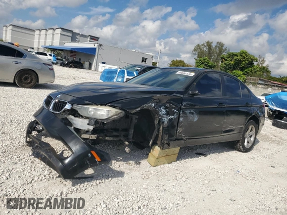 2015 BMW 3 Series 320i with VIN WBA3B1C55FK137286, listed as a Copart auction lot 50580135 with 144,687 mi miles and Non Repairable. Bid and sale history available at carsss.com. Image 1.