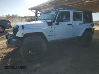 2014 Jeep Wrangler Unlimited Sahara with VIN 1C4BJWEG0EL305955, listed as a Copart auction lot 46539355 with 108,020 mi miles and Salvage Title. Bid and sale history available at carsss.com. Image 1.