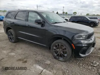 2021 Dodge Durango GT Plus with VIN 1C4RDJDG8MC641653, listed as a Copart auction lot 56754335 with 68,383 mi miles and Non repairable. Bid and sale history available at DreamBid. Image 4.