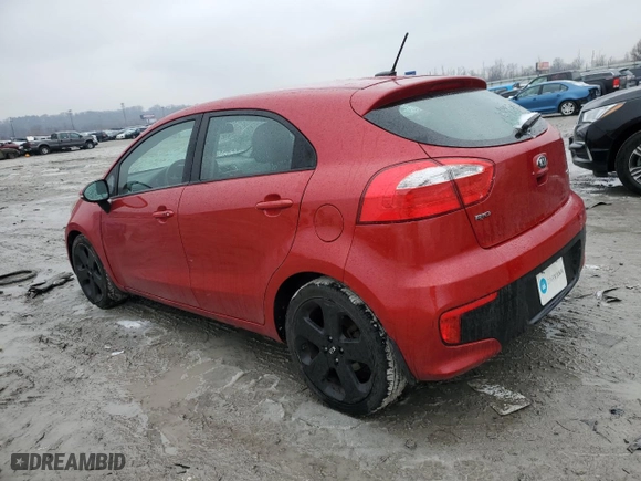 2016 Kia Rio EX with VIN KNADN5A31G6687860, listed as a Copart auction lot 44913155 with 54,038 mi miles and Salvage Title. Bid and sale history available at carsss.com. Image 2.