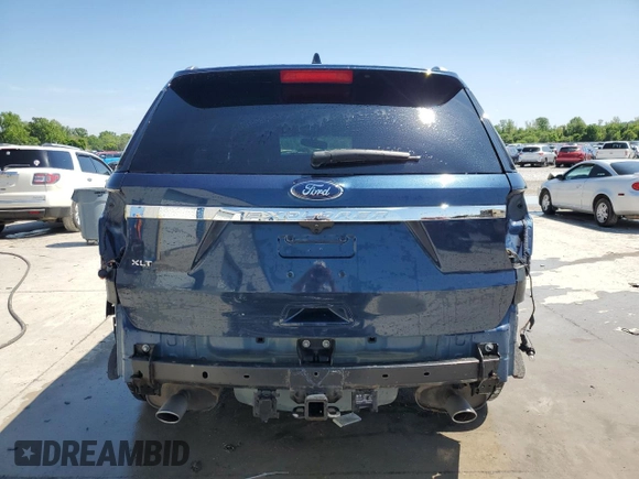 2017 Ford Explorer XLT с VIN 1FM5K7D86HGB79023, выставлен на аукционе Copart как лот 56548095 с пробегом 104 266 миль миль и Списание • Salvage title. История ставок и продаж доступна на DreamBid. Изображение 6.