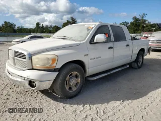 2006 Dodge 1500 SLT with VIN 3D7KR19DX6G225630, listed as a Copart auction lot 76890454 with Not Provided miles and Salvage Title. Bid and sale history available at DreamBid. Image 1.