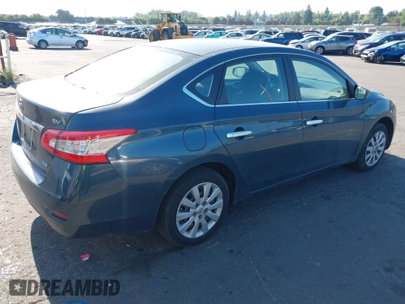 2014 Nissan Sentra SV with VIN 3N1AB7AP5EY214078, listed as a IAAI auction lot 42784310 with 97,010 mi miles and . Bid and sale history available at DreamBid. Image 4.