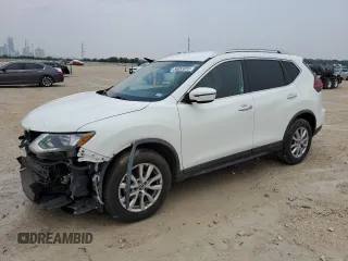 2018 Nissan Rogue SV z VIN KNMAT2MV3JP542330, wystawiony jako Copart lot #56053055 z przebiegiem 114 115 mil mil oraz Szkoda całkowita • Salvage title. Historia ofert i sprzedaży dostępna na DreamBid. Obrazek 1.