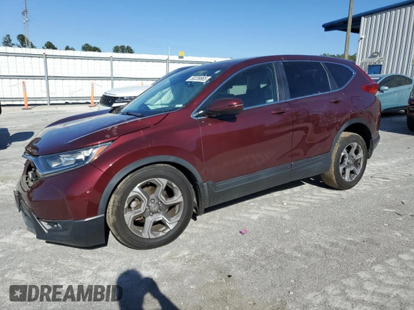 2019 Honda CR-V EX-L with VIN 7FARW1H88KE013061, listed as a Copart auction lot 50239865 with 81,409 mi miles and Salvage Title. Bid and sale history available at carsss.com. Image 1.