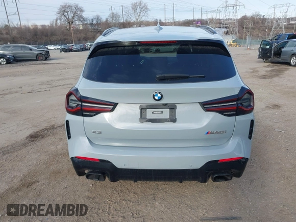 2023 BMW X3 M40i with VIN 5UX83DP04P9R51913, listed as a IAAI auction lot 41628309 with 23,681 mi miles and . Bid and sale history available at DreamBid. Image 17.