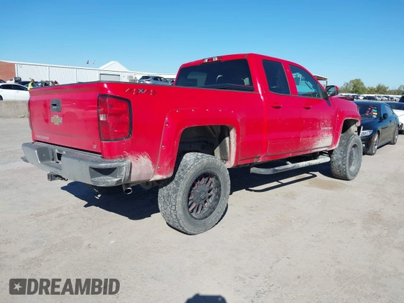 2018 Chevrolet Silverado 1500 LT with VIN 1GCVKREC3JZ341056, listed as a IAAI auction lot 40851316 with 118,108 mi miles and . Bid and sale history available at DreamBid. Image 4.