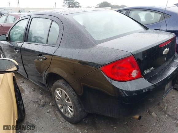 2009 Chevrolet Cobalt LT w/2LT with VIN 1G1AT58H897107281, listed as a IAAI auction lot 41538044 with 1 mi miles. Bid and sale history available at carsss.com. Image 3.