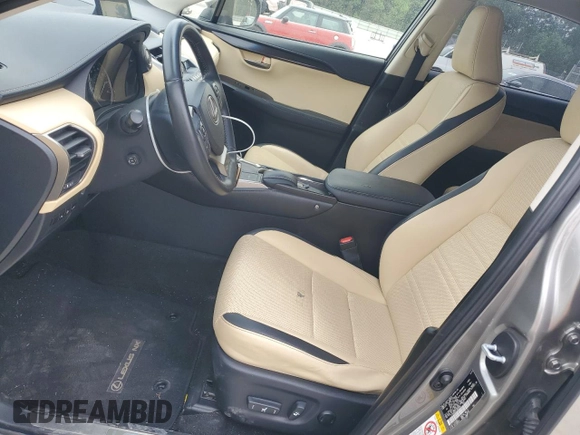 2015 Lexus NX 200t with VIN JTJYARBZ5F2003308, listed as a Copart auction lot 54201765 with 132,276 mi miles and Salvage title. Bid and sale history available at DreamBid. Image 7.