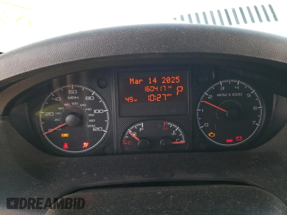 2019 Ram ProMaster Cargo with VIN 3C6TRVNG6KE512918, listed as a Copart auction lot 49177795 with 160,417 mi miles and Salvage Title. Bid and sale history available at DreamBid. Image 9.