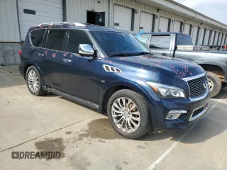 2015 Infiniti QX80 z VIN JN8AZ2NE2F9080582, wystawiony jako Copart lot #53046475 z przebiegiem 172 209 mil mil oraz Szkody całkowita. Historia ofert i sprzedaży dostępna na DreamBid. Obrazek 4.