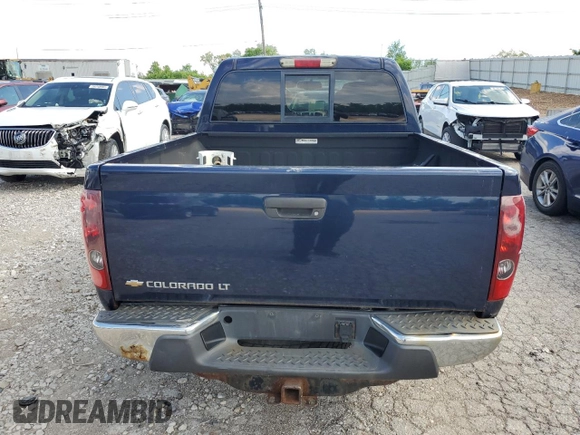 2008 Chevrolet Colorado 2LT z VIN 1GCDT13E488172129, wystawiony jako Copart lot #57126445 z przebiegiem 198 142 mil mil oraz Czysty tytuł • Clean title. Historia ofert i sprzedaży dostępna na DreamBid. Obrazek 6.
