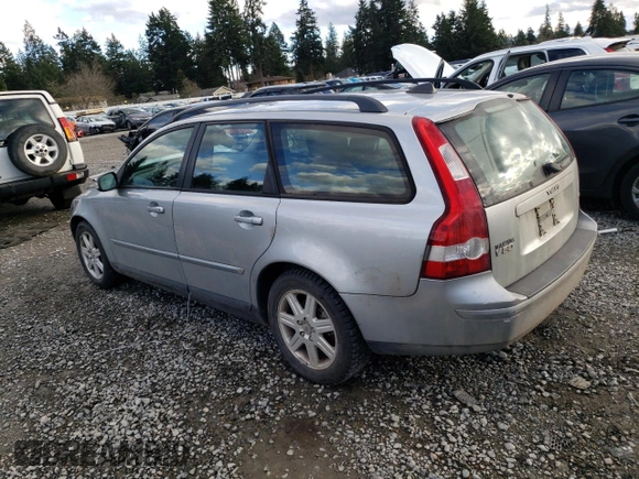 2007 Volvo V50 2.4L with VIN YV1MW382072284214, listed as a Copart auction lot 40821234 with 134,054 mi miles and Salvage Title. Bid and sale history available at carsss.com. Image 2.