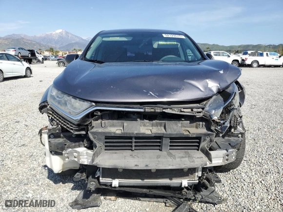 2018 Honda CR-V LX with VIN 2HKRW5H35JH416986, listed as a Copart auction lot 52129515 with 92,571 mi miles and Salvage Title. Bid and sale history available at carsss.com. Image 5.