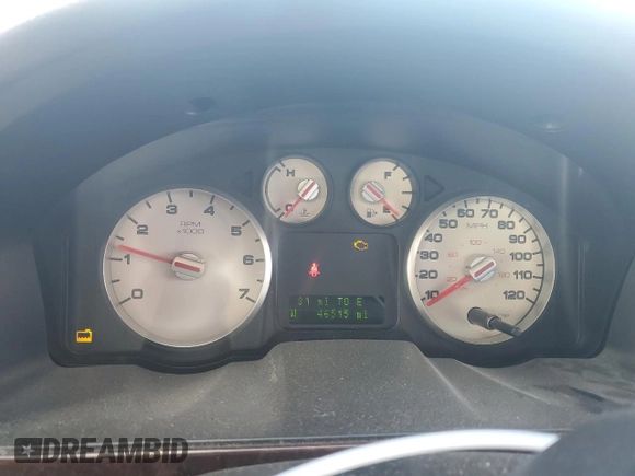 2007 Ford Five Hundred Limited with VIN 1FAHP25187G103458, listed as a Copart auction lot 74236374 with 46,515 mi miles and Salvage Title. Bid and sale history available at carsss.com. Image 9.