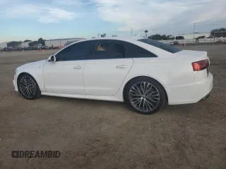 2016 Audi A6 2.0T Premium Plus with VIN WAUDFAFC2GN123428, listed as a Copart auction lot 86282074 with 84,316 mi miles and Salvage Title. Bid and sale history available at carsss.com. Image 2.