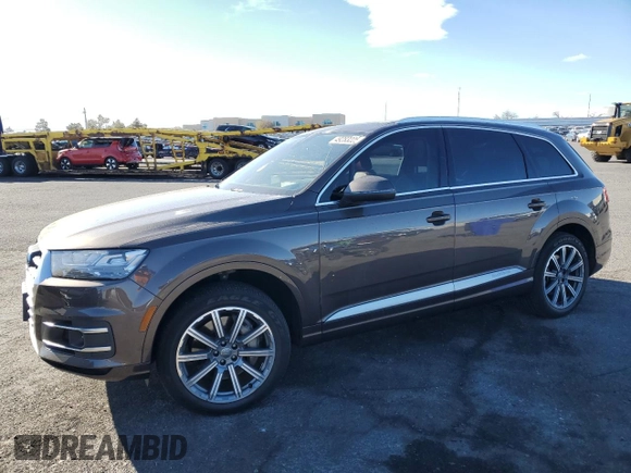 2017 Audi Q7 Prestige z VIN WA1VAAF7XHD054613, wystawiony jako Copart lot #49283225 z przebiegiem 132 181 mil mil oraz Szkoda całkowita • Salvage title. Historia ofert i sprzedaży dostępna na DreamBid. Obrazek 1.