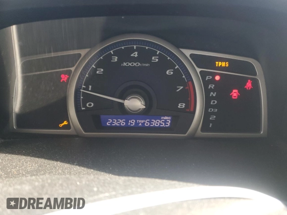 2009 Honda Civic DX-VP z VIN 2HGFA16309H334098, wystawiony jako Copart lot #46351935 z przebiegiem 232 619 mil mil oraz Szkoda całkowita • Salvage title. Historia ofert i sprzedaży dostępna na DreamBid. Obrazek 9.