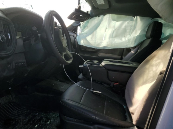 2022 Chevrolet Silverado 1500 with VIN 1GB2WLE73NF179948, listed as a Copart auction lot 76781484 with 60,560 mi miles and Salvage Title. Bid and sale history available at DreamBid. Image 7.