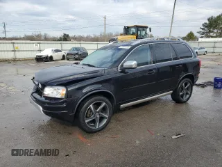 2013 Volvo XC90 I6 R-Design with VIN YV4952CF0D1635771, listed as a Copart auction lot 41881675 with 129,408 mi miles and Salvage Title. Bid and sale history available at carsss.com. Image 1.