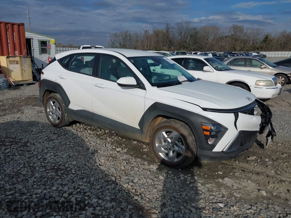 2024 Hyundai Kona SE with VIN KM8HA3ABXRU112114, listed as a IAAI auction lot 41640457 with 18,254 mi miles. Bid and sale history available at carsss.com. Image 1.
