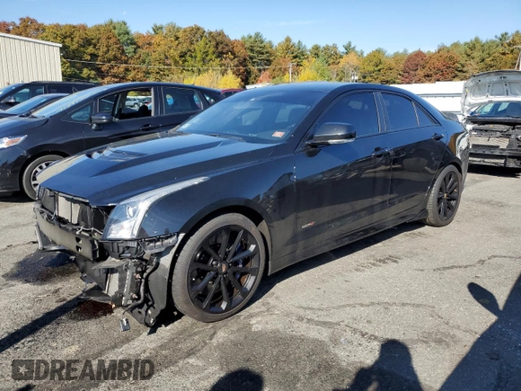 2017 Cadillac ATS-V z VIN 1G6AN5RY5H0168601, wystawiony jako Copart lot #76682644 z przebiegiem 53 181 mil mil oraz Szkody całkowita. Historia ofert i sprzedaży dostępna na DreamBid. Obrazek 1.