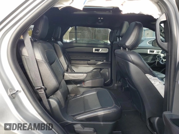 2020 Ford Explorer Limited with VIN 1FMSK8FH6LGB37482, listed as a Copart auction lot 42230385 with 61,392 mi miles and Salvage Title. Bid and sale history available at carsss.com. Image 11.