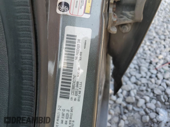 2012 Chrysler 200 Touring with VIN 1C3CCBBB5CN217747, listed as a Copart auction lot 67949054 with 178,002 mi miles and Salvage Title. Bid and sale history available at DreamBid. Image 12.