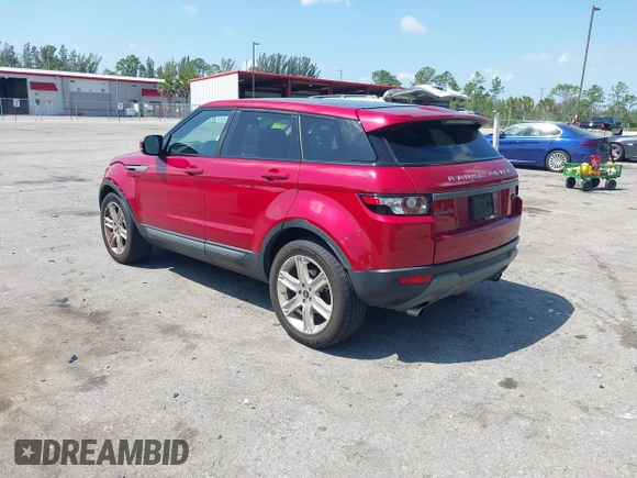 2013 Land Rover Range Rover Evoque Pure Plus with VIN SALVP2BG9DH807513, listed as a IAAI auction lot 41959346 with 94,957 mi miles. Bid and sale history available at carsss.com. Image 3.