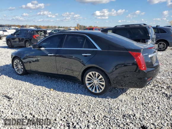 2016 Cadillac CTS Luxury Collection AWD with VIN 1G6AX5SS7G0113114, listed as a Copart auction lot 76348524 with 82,598 mi miles and Clean Title. Bid and sale history available at DreamBid. Image 2.