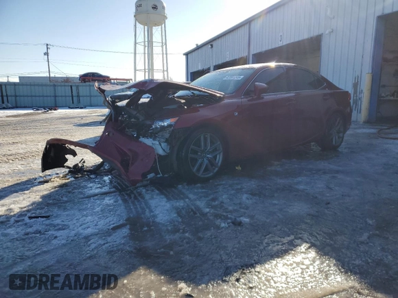 2015 Lexus IS 350 with VIN JTHCE1D26F5007092, listed as a Copart auction lot 42091245 with 70,986 mi miles and Salvage Title. Bid and sale history available at DreamBid. Image 1.